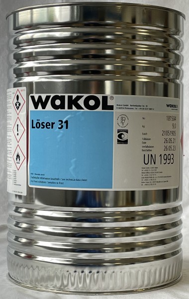 Reiniger - Wakol Löser 31 - farblos - 9 KG