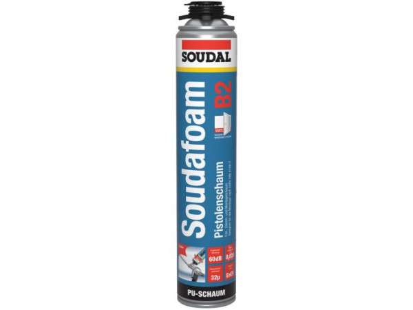 Soudafoam Gun B2 100855 - Soudal - champagner - 750 ml