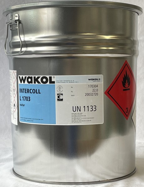 2x 22 kg Klebstoff - Wakol Intercoll L 1703 - natur